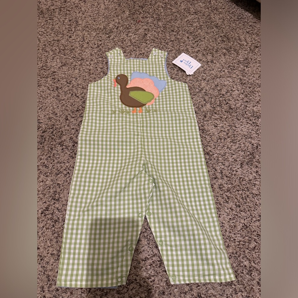 Boys size 18mo reversible Jon Jon - Picture 2 of 6